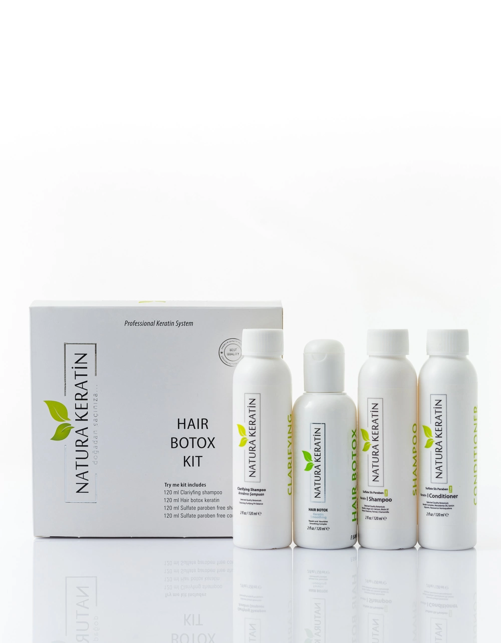 Natura Keratin Hair Botox Kit Small